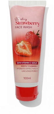GABBU Refreshing Strawberry  For All Skin Types Face Wash(100 g)