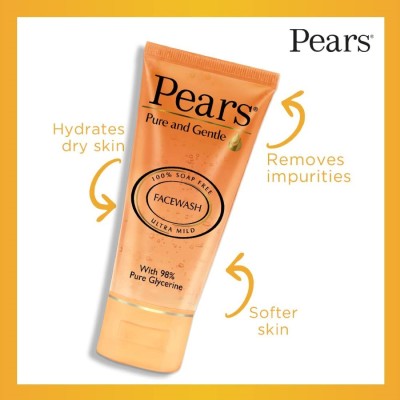 Pears Pure and Gentle Daily Cleansing Facewash (150 g) Face Wash(150 g)