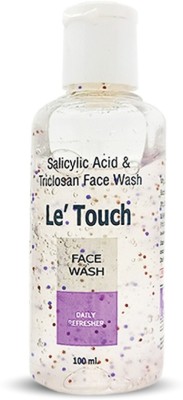 Le. touch Le'Touch Facewash Cleanses, clarifies and brightens the skin. (Pack of 1) Face Wash(100 ml)