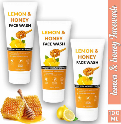 jaivikearth Lemon Honey Anti-Blemish  for Daily Glow Face Wash(300 ml)