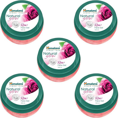 Himalaya Herbals ROSE FACE GEL 100ML PACK OF 5 Face Wash(500 ml)
