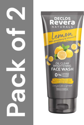 DECLOS revera natural lemon with goosberry facewash Face Wash(200 g)