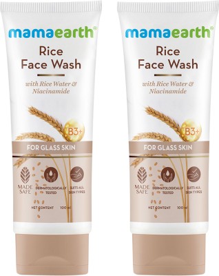 Mamaearth Rice  With Rice Water & Niacinamide for Glass Skin Face Wash(200 ml)