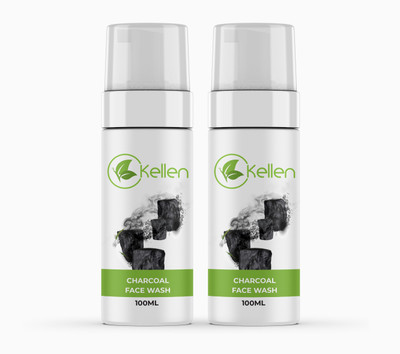 Kellen Skin Purifying & Deep Detox Activated Charcoal Face Wash(200 ml)