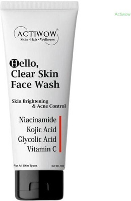 ACTIWOW Hello  with Tea Tree Oil for Clearer Complexion Face Wash(100 ml)
