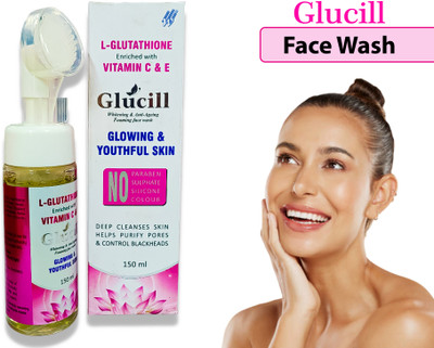 GLUCILL Whitening and Anti-Aging Forming  Face Wash(150 ml)