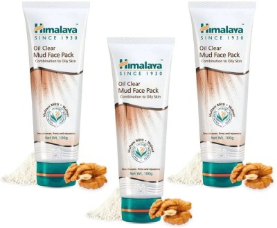 HIMALAYA Oil Clear Mud Face Pack (3X100g)(300 g)