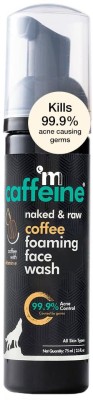 mCaffeine Coffee Foaming Face Cleanser, Reduces Acne & Pimple, Get Glowing Skin Face Wash(75 ml)