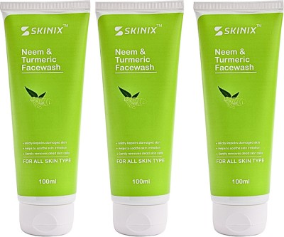 SKINIX NEEM & TURMERIC Face Wash(300 ml)