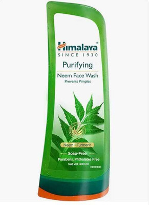 Himalaya Herbals PURIFYING NEEM TURMERIC FACE WASH 300ML PACK-1+(FREE Surprise GIFT INSIDE) Face Wash(300 g) Himalaya Herbals PURIFYING NEEM TURMERIC FACE WASH 300ML PACK-1+(FREE Surprise GIFT INSIDE) Face Wash(300 g)