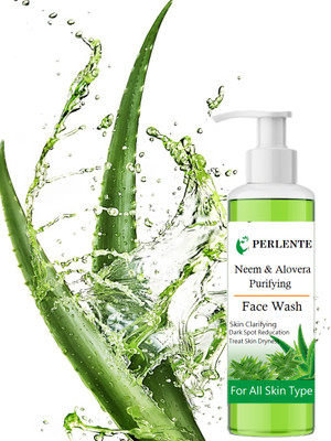 PERLENTE NEEM FRESH FACE WASH HELPS TO REDUCE PIMPLE & MARKS PARABEN FREE  ( Face Wash(200 g)
