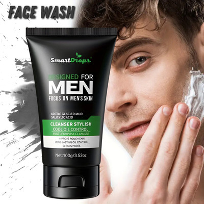 smartdrops Facewash For Reduce Dark spots, Pigmentation and Tanning | Deep Cleanses Face Wash(100 g)