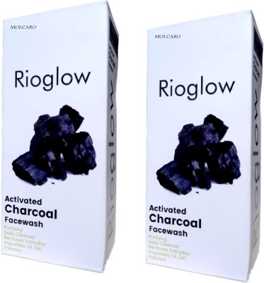 MOLCARO REOGLOW CHARCOAL FACE WASH P2 Face Wash(200 g)