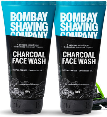 BOMBAY SHAVING COMPANY Charcoal for Men with Excess Oil Control Face Wash(300 g)