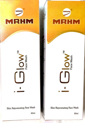MRHM iGlow Skin Rejuvenating Pack of 2*60ml Face Wash(120 ml)