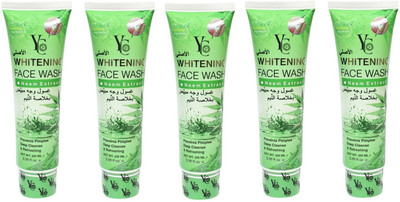 YC Neem Extract  (Pack of 5) 100mlx5 Face Wash(500 ml)