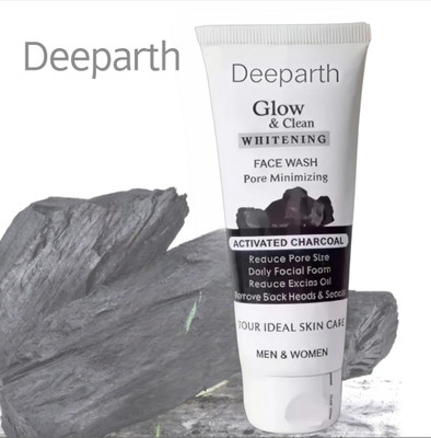 Deeparth Bright Miracle Detox Facewash with 10X Power of Charcoal | CFW034 for Face Wash(100 ml)