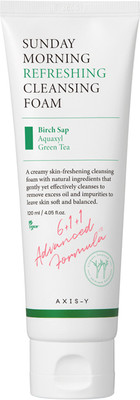 AXIS-Y Sunday Morning Refreshing Cleansing Foam | pH Balanced Face Wash(120 ml)