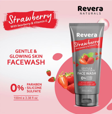 Revera STRAWBERRY FACEWASH Face Wash(100 ml)