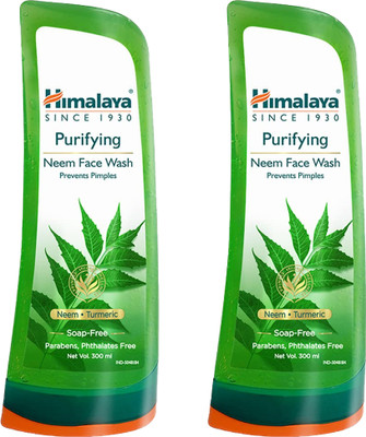 HIMALAYA PURIFYING NEEM FACE WASH 300ML (PACK OF 2) Face Wash(300 ml)