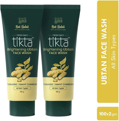 Nat Habit Fresh Skin Brightening Ubtan Face Wash(200 g)
