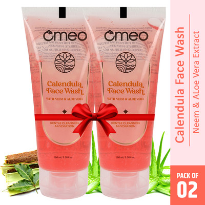 Omeo Calendula  With Neem and Aloe Vera Face Wash(200 ml)