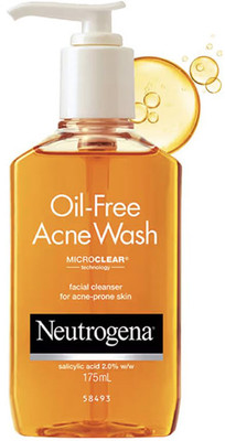 NEUTROGENA Oil-free Acne Wash Facial Cleanser Face Wash(175 ml)
