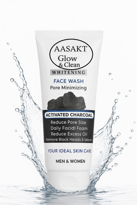 AASAKT Anti Pimple Whitening  With Activated Charcoal Formula Face Wash(100 g)