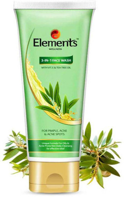 Element 3 in 1 facewash 100ml Face Wash(100 g)
