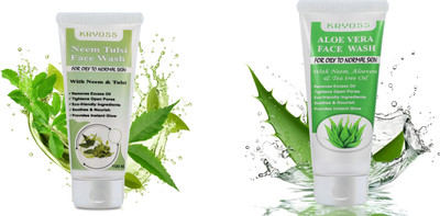 Kryoss Aloevera And Neem  (100 + 100 ml) Face Wash(100 ml)