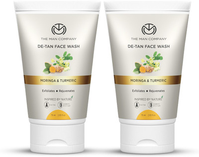THE MAN COMPANY De-Tan Cleanser For Oily Skin (150 Ml) For Rs. 199 @ 50% off