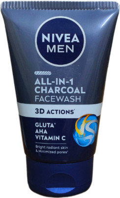 NIVEA All-IN-1 Charcoal  100G Face Wash(100 g)
