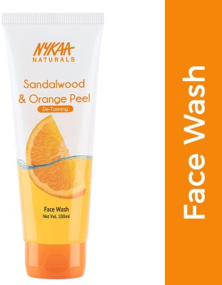 NYKAA Naturals Sandalwood & Orange Peel Face Wash(100 ml)