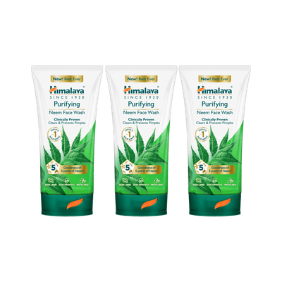 HIMALAYA Purifying Neem|Clinically proven to fight against acne and pimples|100% naturally derived Neem Face Wash(450 ml)