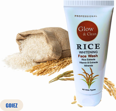 GOIEZ Rice  Bright Plus Hydrating Formula With Minerals And Vitamins Face Wash(100 ml)