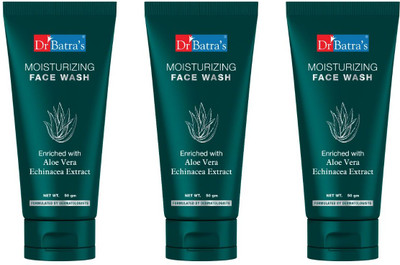 Dr Batras Enriched With Aloevera Moisturising Face Wash (150 G) For Rs. 119 @ 68% off