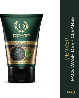 DENVER Deep Cleanse Facewash With Activated Charcoal and Mint Face Wash(100 g)