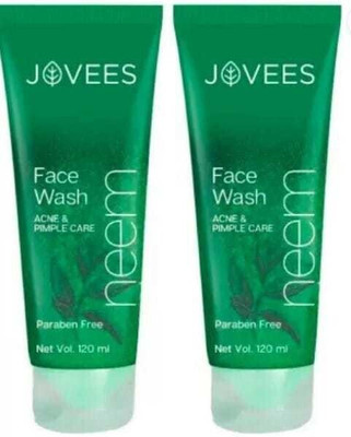 JOVEES Neem  Pack Of 2 Face Wash(120 ml)