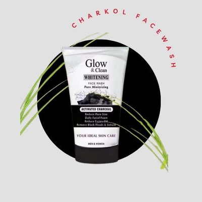 glow & clean whitening face wash CHARKOL Face Wash(100 g)