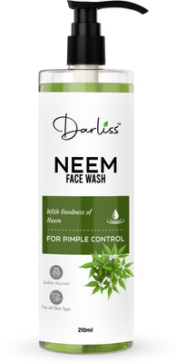 DARLISS Fresh Neem Pimple Control | Pimple & Acne removal  Face Wash(210 ml)