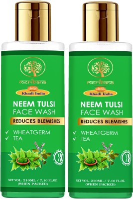 MeriBana KHADI HERBAL Neem & Tulsi  For Oily & Pimple FACE WASH Face Wash(420 ml)