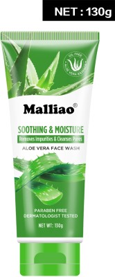 Malliao BEEMALIAO  Aloe Vera  Paraben Free Removes Impurities Face Wash(130 g)