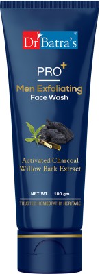 Dr Batra's PRO+Men Exfoliating  100 gm, Natural  Face Wash(100 g)
