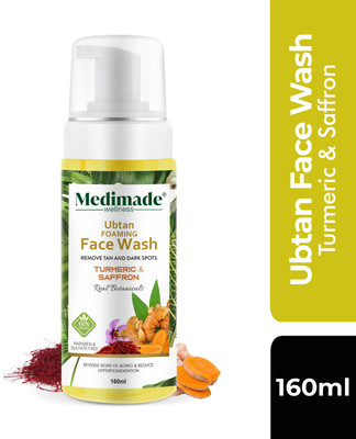Medimade Tan Removal & Deep Cleaning Ubtan Foaming Face Wash(160 ml)