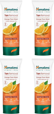 HIMALAYA ORANGE FACE WASH 50ML PACK OF 4 Face Wash(200 ml)