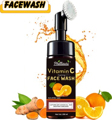 Phillauri Brightening Vitamin C Reveal your radiance with a burst of citrus freshness Face Wash(150 ml)