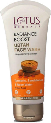 LOTUS HERBALS Radiance Boost Glow Ubtan Face Wash(100 g)
