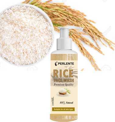 PERLENTE Rice – Hydrating Cleanser for Soft, Smooth Skin  Face Wash(100 g)