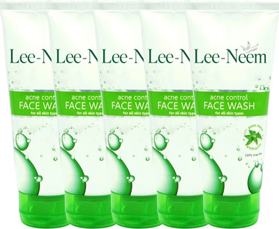 Leeford Anti Acne with Pure Neem & Aloe Vera | Clears Acne, Pimples & Breakouts Face Wash(350 g)
