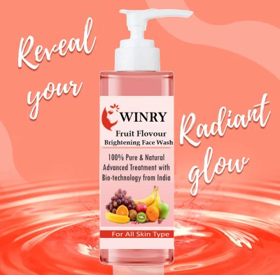 winry Skin brightning Mix Fruit Deep Cleansing  Face Wash(200 ml)